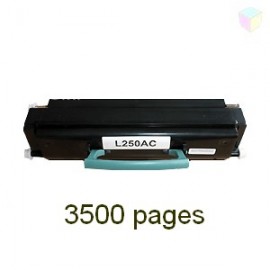 toner noir pour imprimante Lexmark Optra E350 D équivalent OE250A11E
