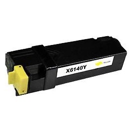 toner yellow pour imprimante Xerox Phaser 6140 équivalent 106R14879