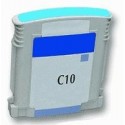 cartouche cyan pour imprimante HP Color Printer 2000 C équivalent C4841A - N°10