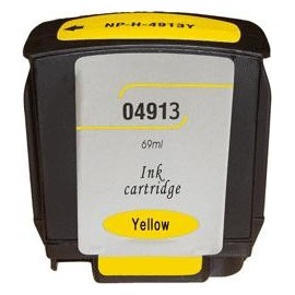 cartouche yellow pour imprimante HP Designjet 100 équivalent C4913A - N°82