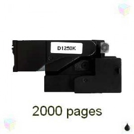 toner noir pour imprimante Dell 1250c équivalent 593-11016